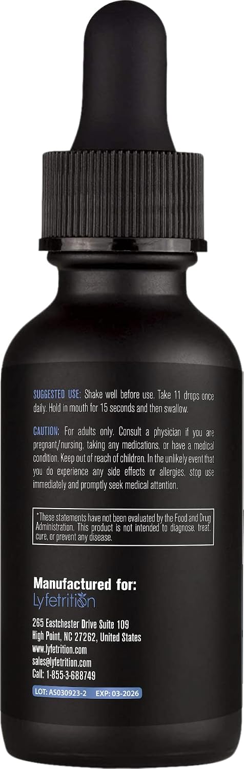 Lyfetrition Boswellia 455 mg Liquid Supplement – 120 ml (220 Servings) - görsel 8
