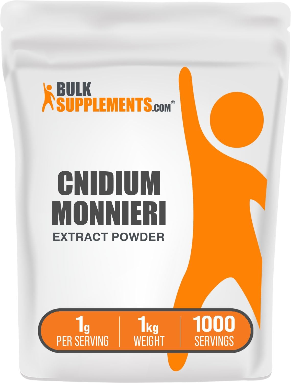 BulkSupplements.com Cnidium Fruit Extract Powder - Cnidium Monnieri Extract, Circulatory Support Supplement - Gluten-free, 1 g per Serving, 1 kg (2.2 lb) - görsel 1
