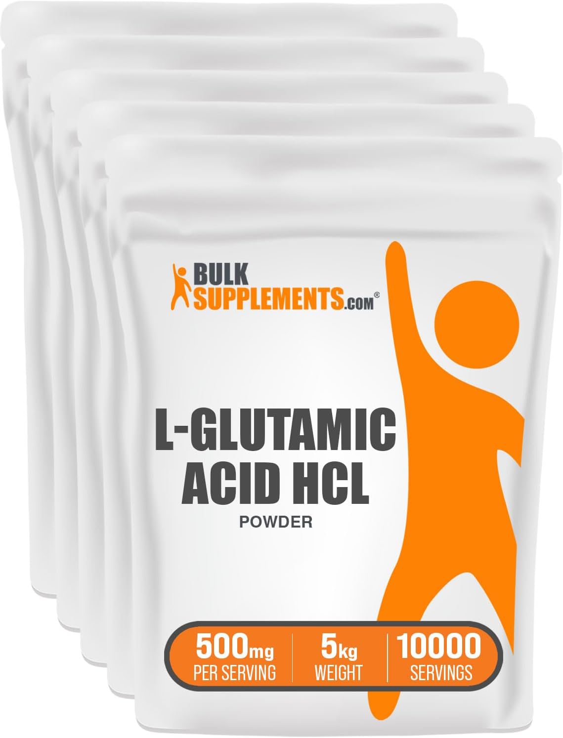 L-Glutamic Acid HCl Powder (500mg per Serving, 100g) - Unflavoured, Gluten-Free Amino Acid Supplement - görsel 8