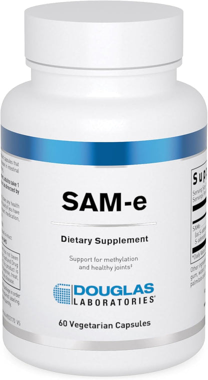 Douglas Laboratories SAM-e – Joint, Liver and Neurotransmitter Support – 60 Capsules