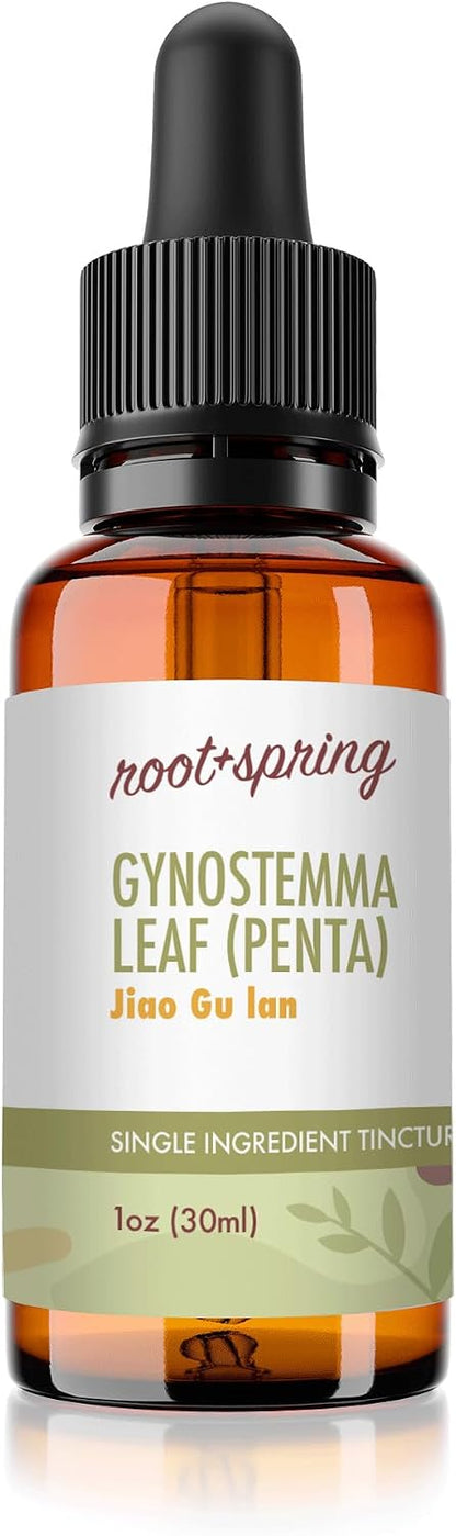 Gynostemma Leaf Tincture - Organic Jiao Gu Lan Liquid Extract by root + spring