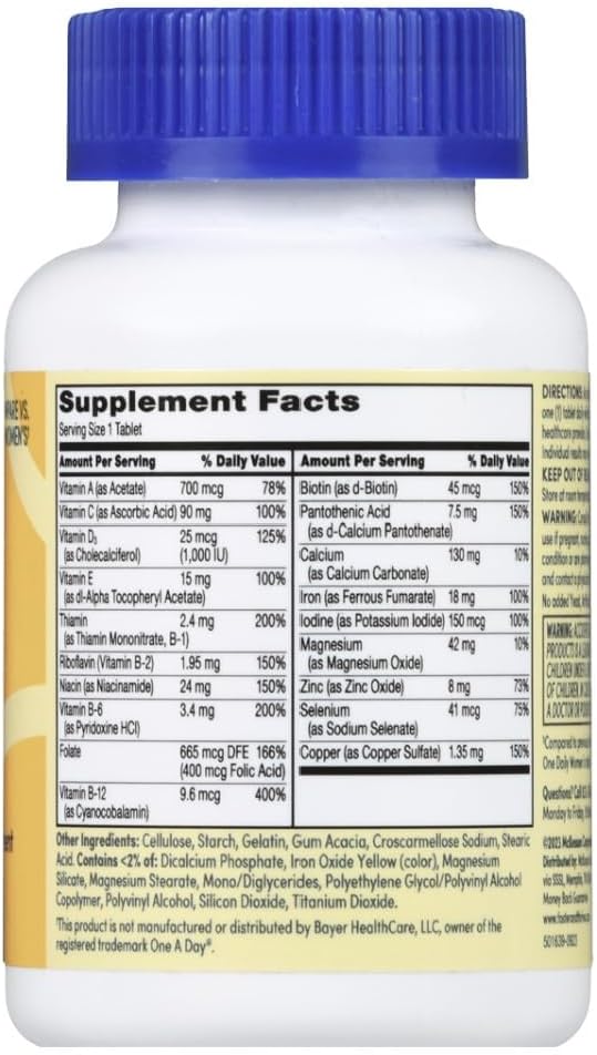 Foster & Thrive One Daily Women's Multivitamin Tablets, 100 Tablets - görsel 3