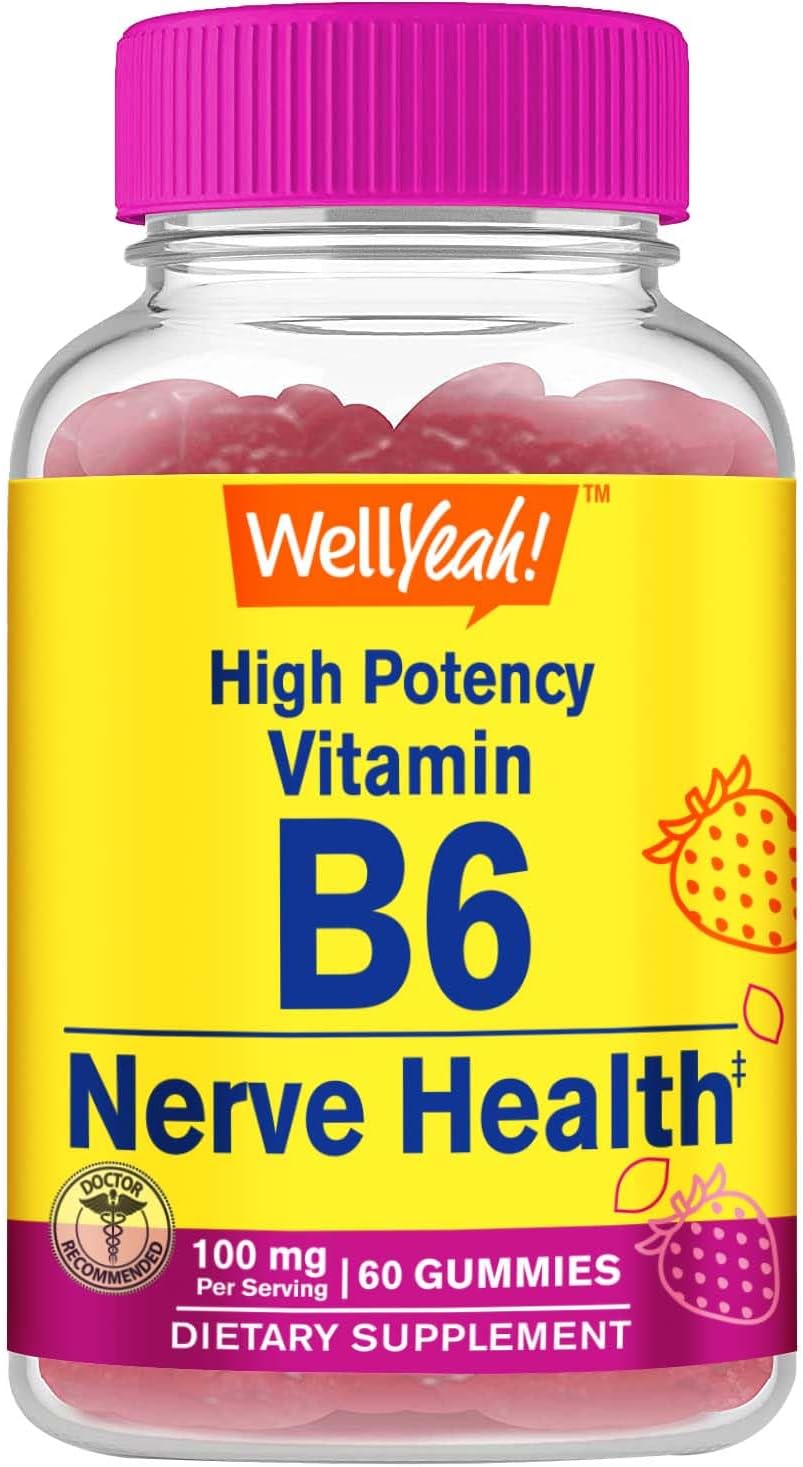 WellYeah High Potency Vitamin B6 Gummies - görsel 1