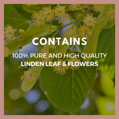 Linden Leaf & Flowers | 1,000 mg, 60 Vegan Capsules Herbal Food Supplement | Two Month Supply