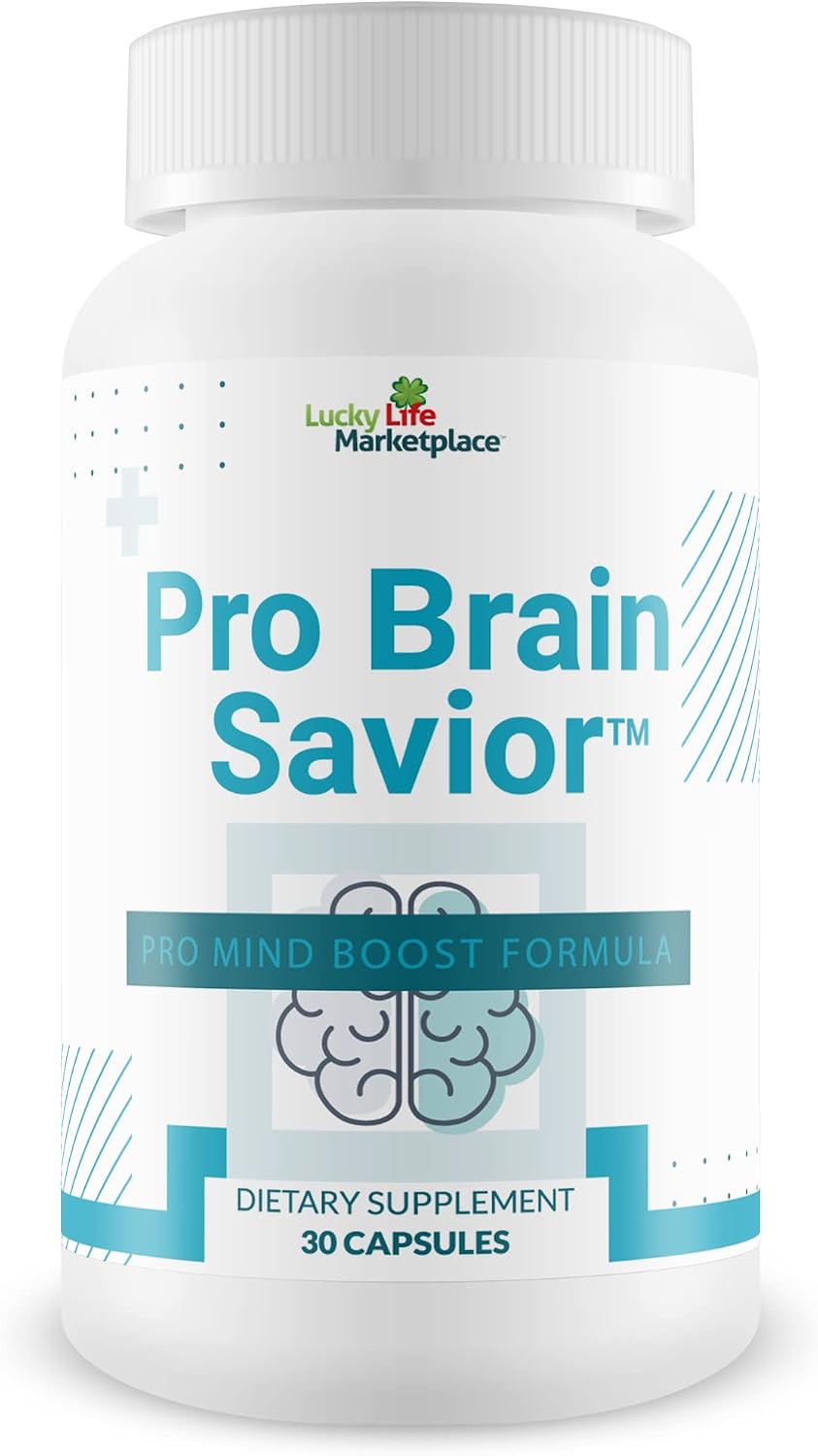 Pro Brain Saviour - Nootropic Brain Supplement for Memory, Focus, and Clarity - görsel 1