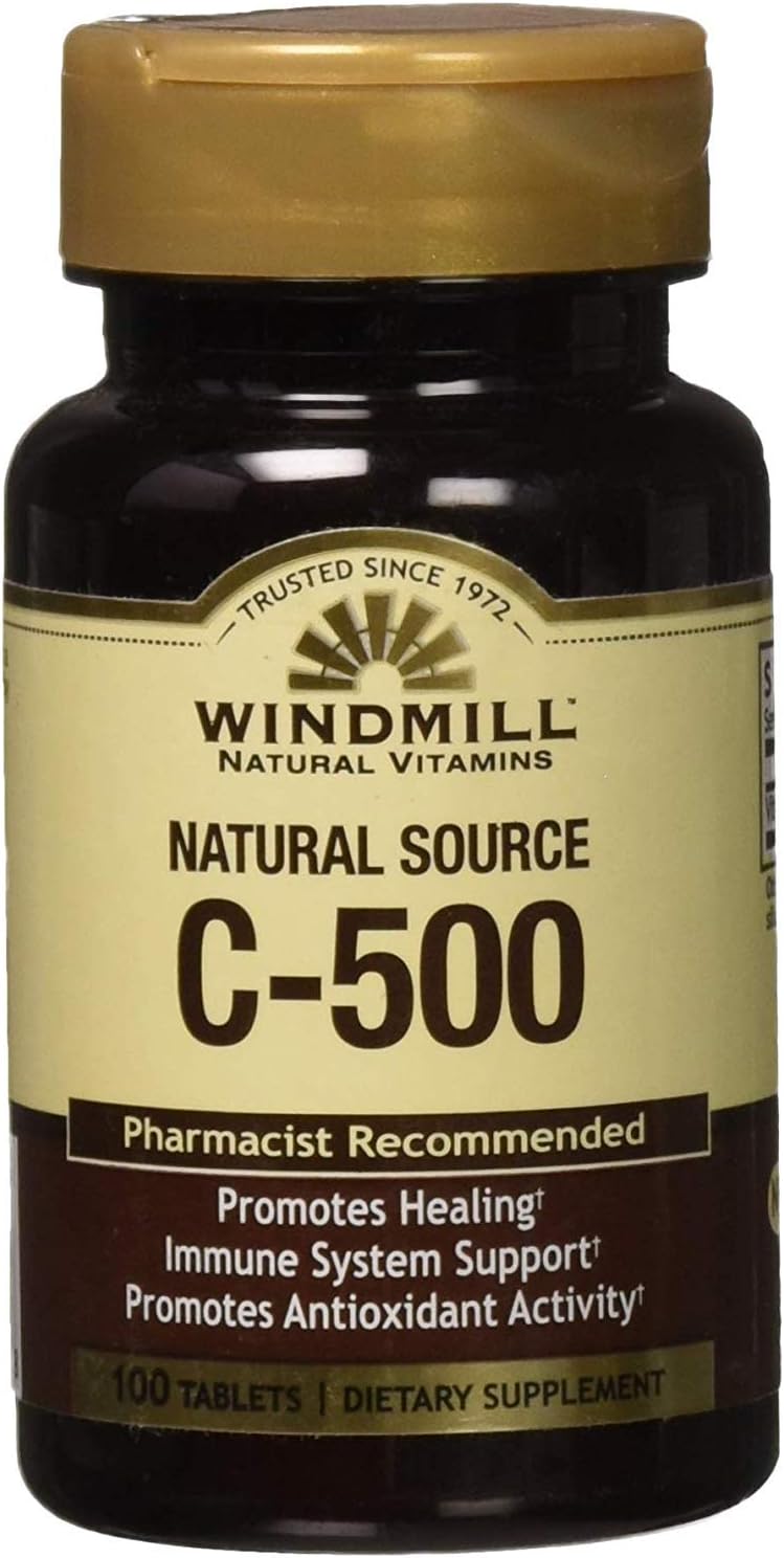 Windmill C-500 Natural Tabs – 100 Tablets - görsel 1