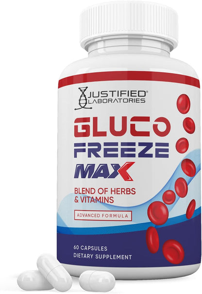 Glucofreeze Max Advanced Formula 1295mg - 60 Capsules