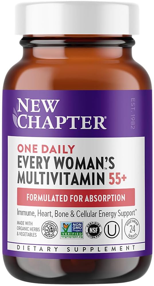 New Chapter Every Woman's One Daily 55+ Multivitamin, 24 Tablets - görsel 1