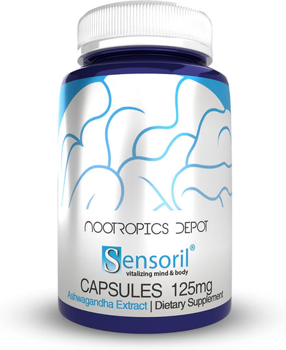 Sensoril Ashwagandha Capsules | 125mg | 90 Count