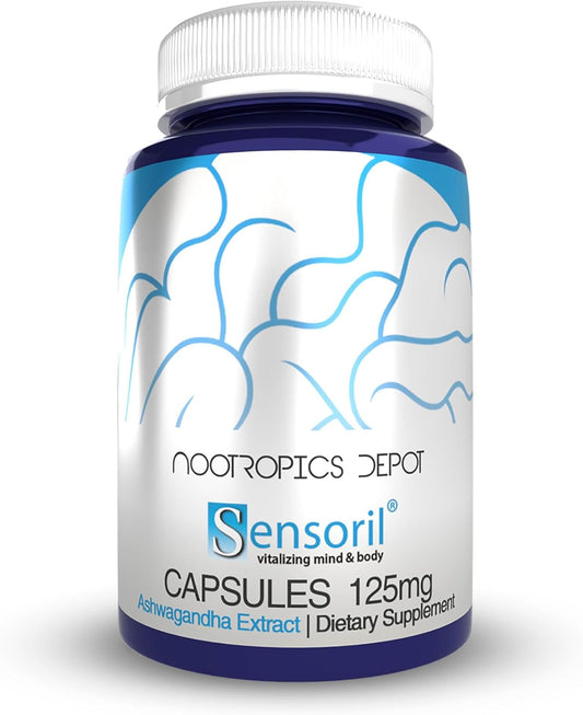 Sensoril Ashwagandha Capsules | 125mg | 90 Count