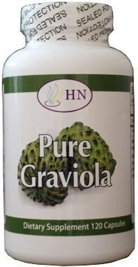 Fresh Health Nutrition Graviola 1000 mg Capsules, 120 Count