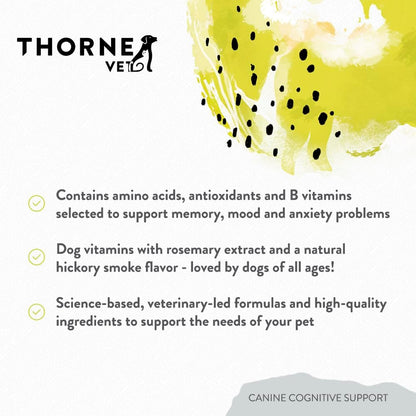 ThorneVet Canine Cognitive Support Soft Chews for Dogs – 90 Count