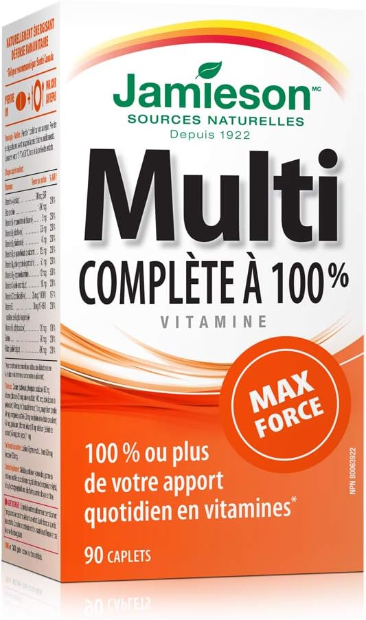 Jamieson 100% Complete Multivitamin Max Strength - 90 Capsules - görsel 2
