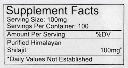 Authentic Shilajit – 100% Pure Gold Grade Himalayan Shilajit Resin with Fulvic Acid and Trace Minerals, 10g