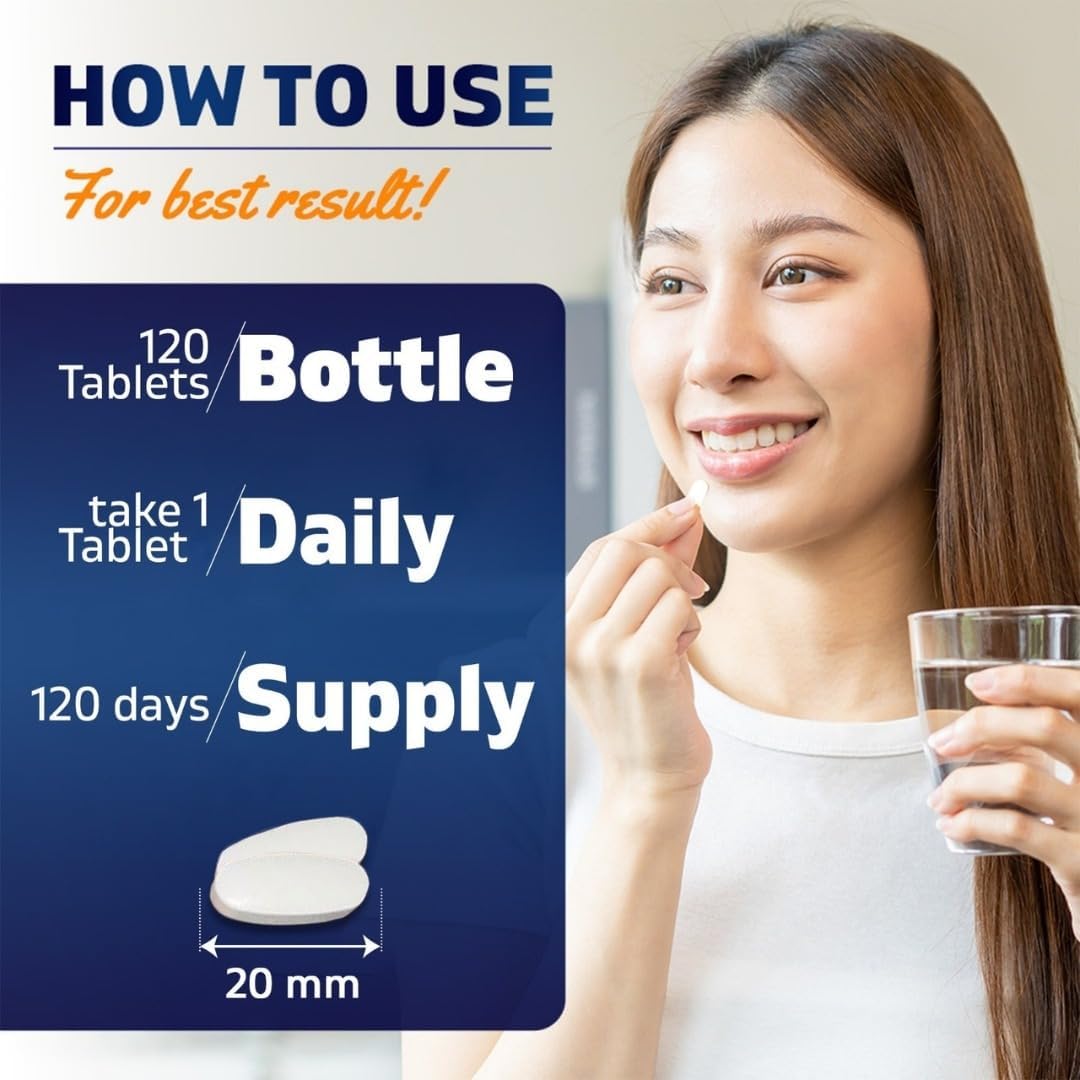 Vitamatic TMG Supplements 1000mg - – Premium Quality: Manufactured in a GMP-compliant facility, these tablets are – Image 3