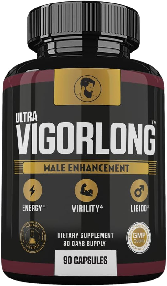 Ultra VigorLong Supplement Advanced Formula for Men, 90 Capsules