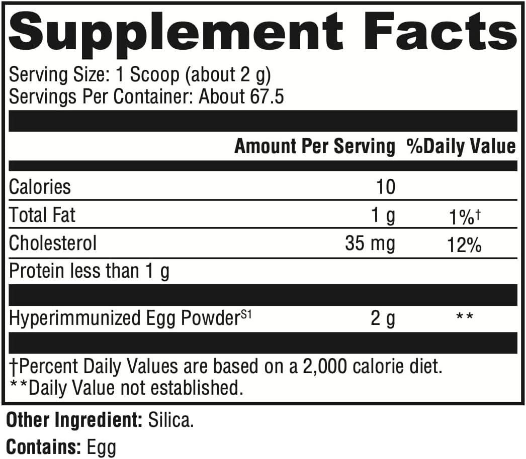 XYMOGEN IG 26 DF - Food Supplement with Hyperimmunised Egg Powder and Prebiotic Fibre, Vanilla Flavour - görsel 3