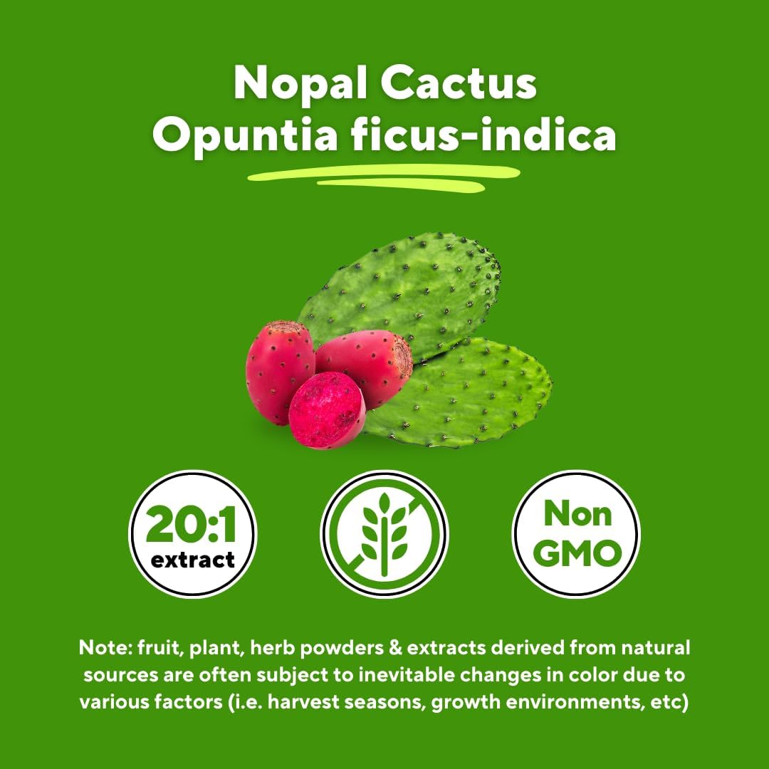 Vitapia Nopal Cactus Extract - 120 Veggie Capsules - görsel 5