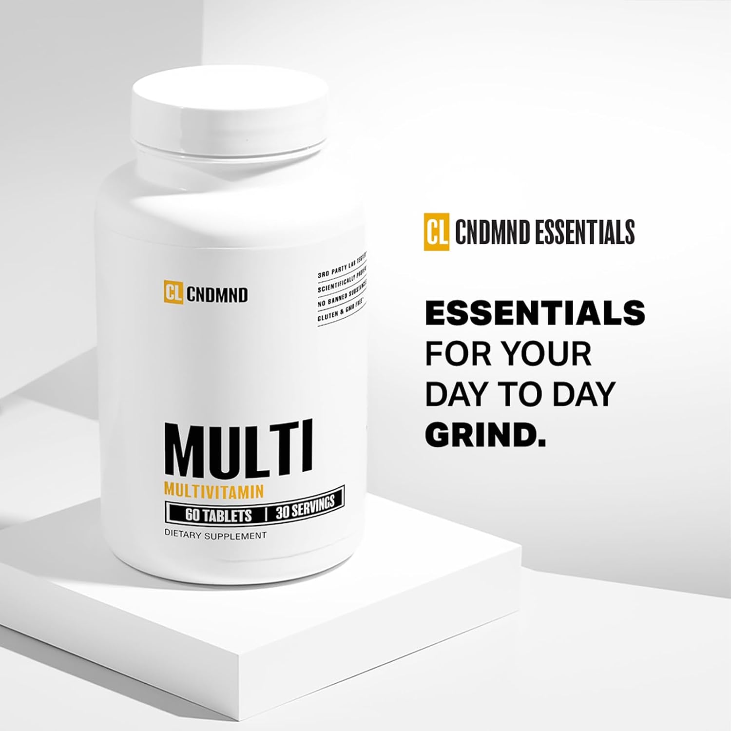 CONDEMNED Multivitamin for Men & Women – Essential Vitamins, Minerals & Nutrients, 60 Tablets - görsel 5
