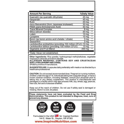 Inspired Nutrition Foundation, 240 Tablets
