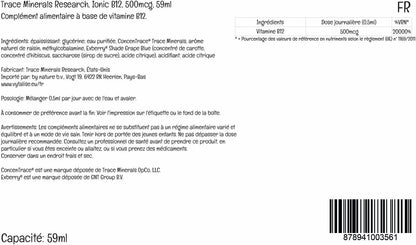 Trace Minerals Liquid Ionic Vitamin B12 1000 mcg, 60 ml