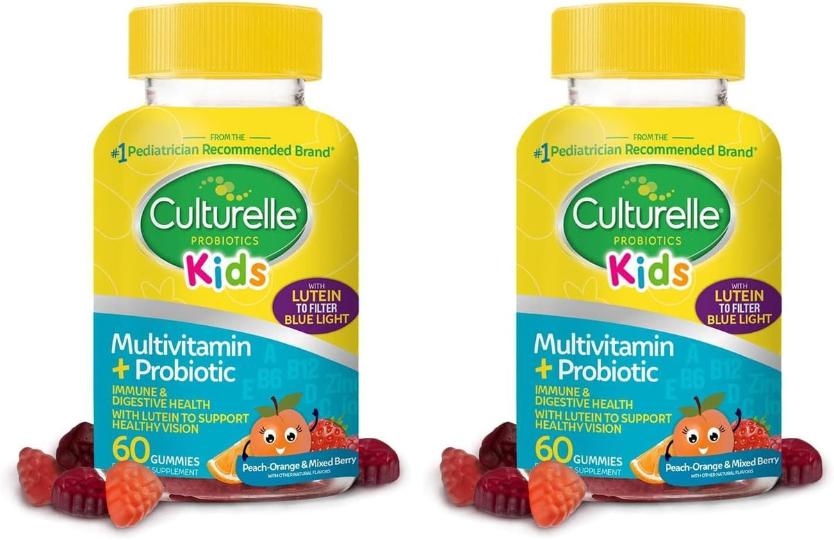 Culturelle Children's Probiotic Gummies - Multivitamin + Probiotic for Ages 2+ - 60 Gummies - görsel 10