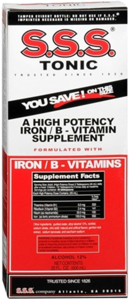 S.S.S. Tonic Liquid, 591 ml (Pack of 2)