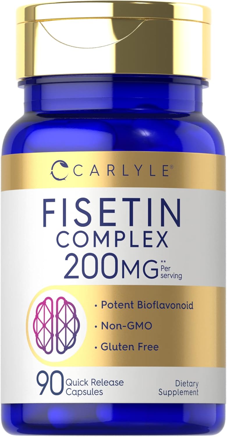 Carlyle Fisetin Complex Supplement - 90 Capsules - görsel 1