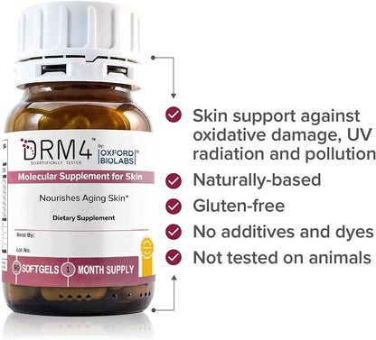 Oxford Biolabs DRM4 Supplement for Skin – Protection Against Premature Skin Ageing