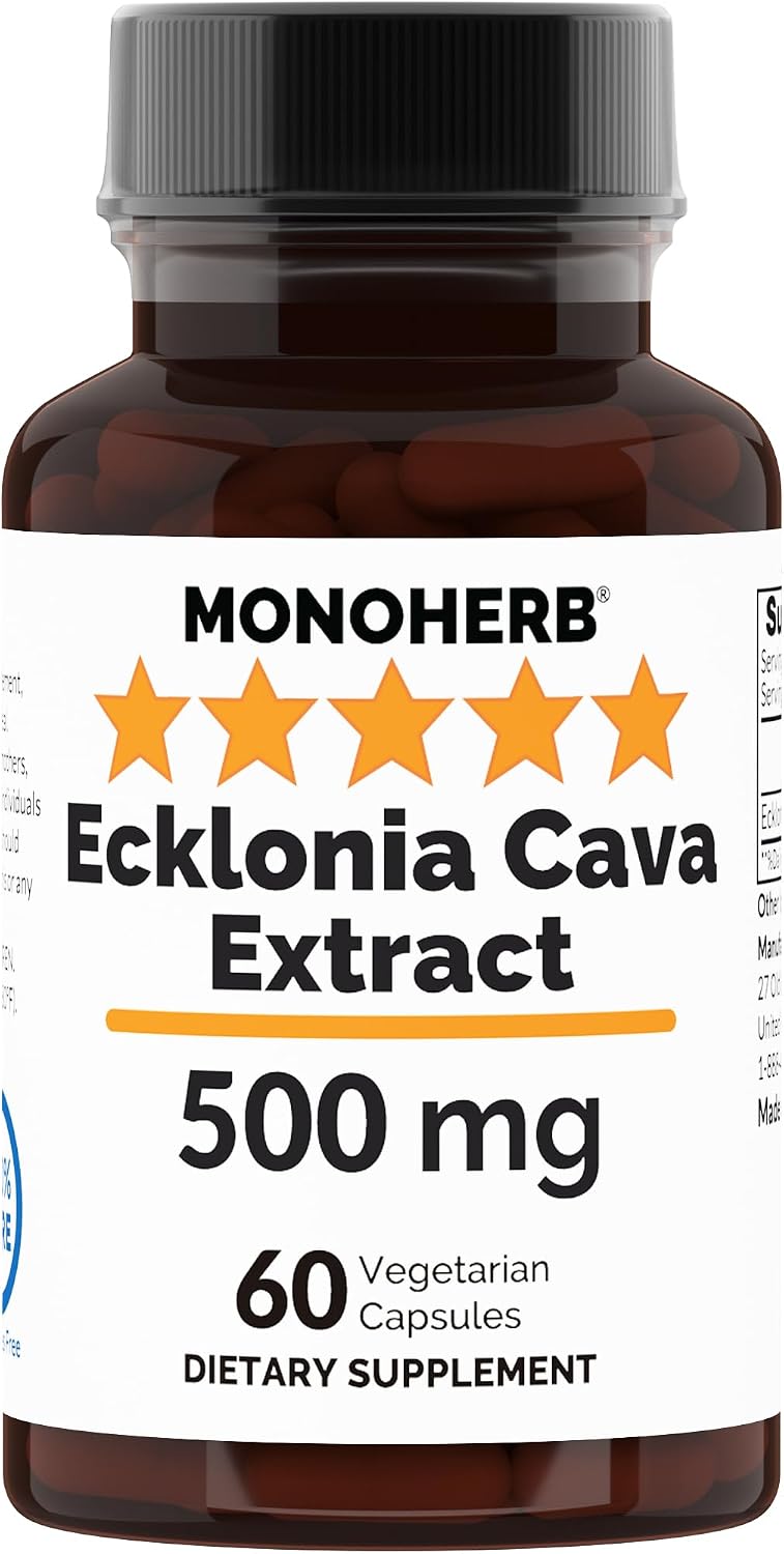 Ecklonia Cava Extract 500 mg - 60 Vegetarian Capsules - görsel 1