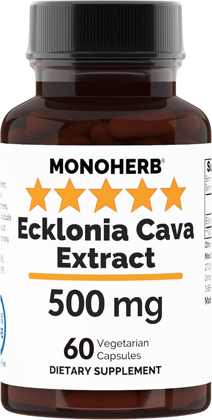 Ecklonia Cava Extract 500 mg - 60 Vegetarian Capsules