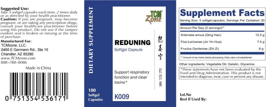 TCM ZONE Respiratory Formula K009