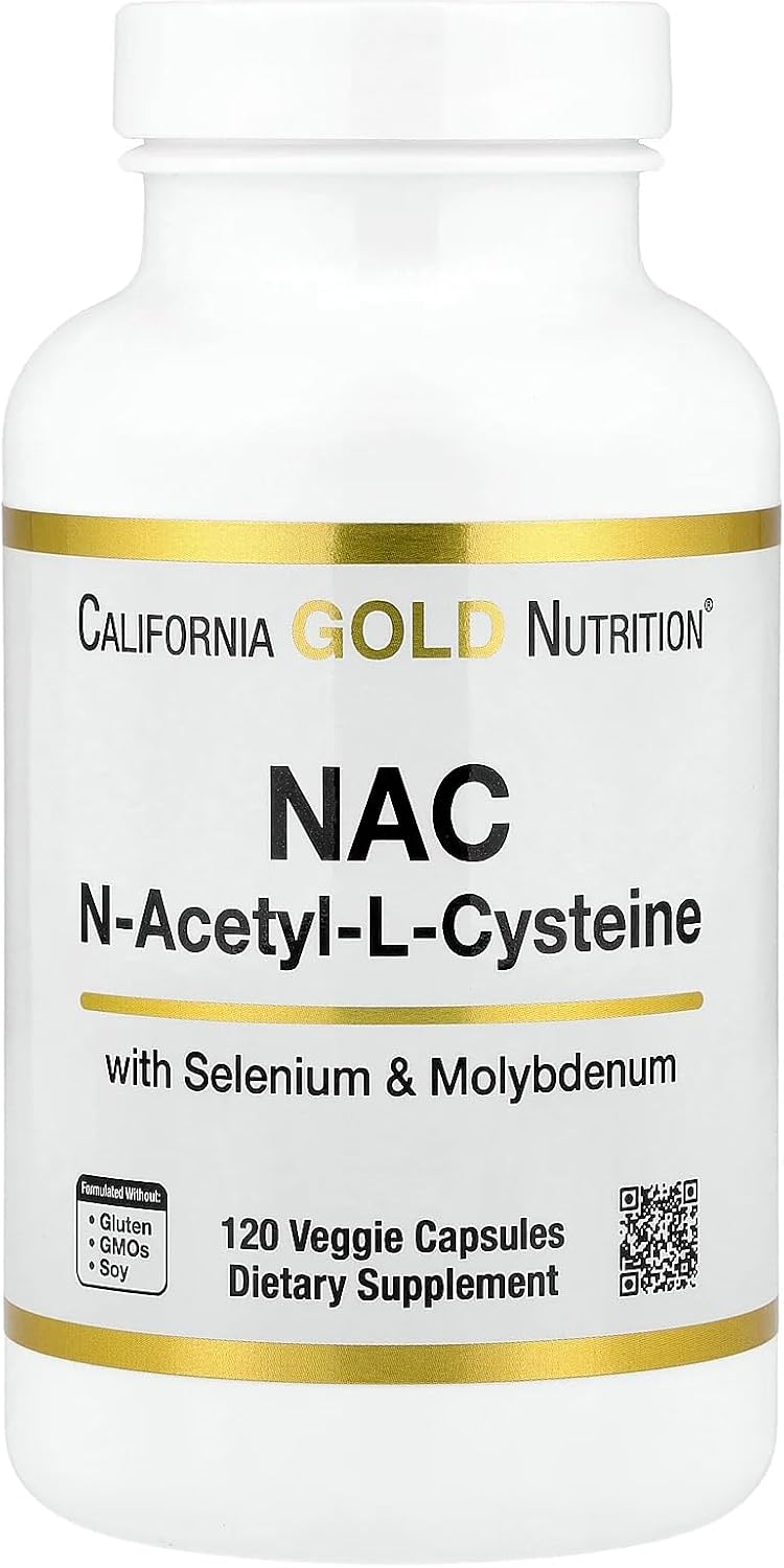 Lake Avenue Nutrition N-Acetyl-L-Cysteine, 600 mg, 120 Veggie Capsules - görsel 1