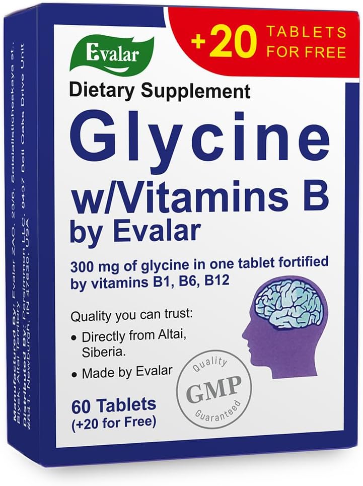 Glycine Forte – 60 Tablets - görsel 1