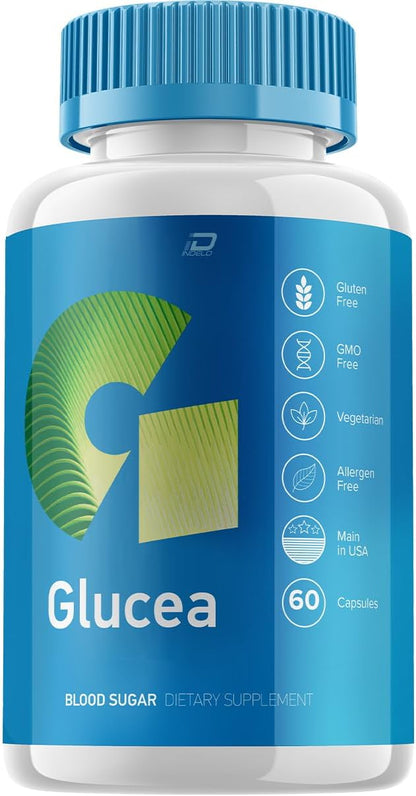 Glucea Metabolic Support - Glucea Support Supplement Capsules, Glucea Advanced Formula Reviews (60 Capsules)
