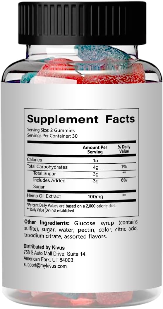 kivus SerenityGarden - Serenity Garden Gummies (Single, 60 Gummies) - görsel 2
