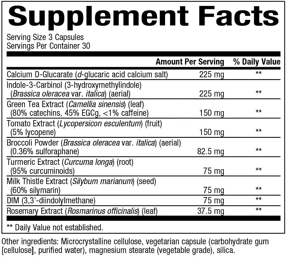 EstroVantage EM - 90 Vegetarian Capsules - Bioclinic Naturals - görsel 3