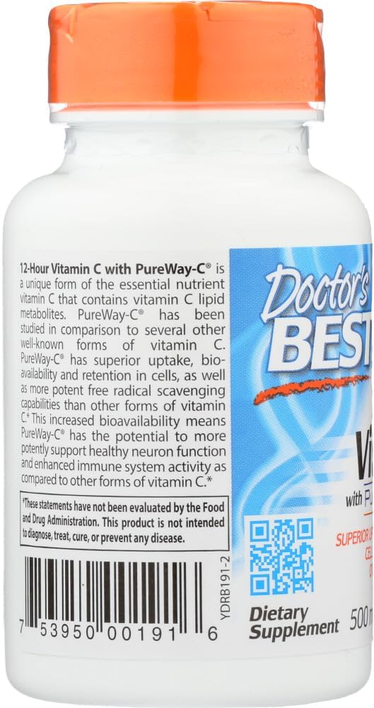 Doctor's BEST Pure Way-C - 60 Tablets - görsel 2