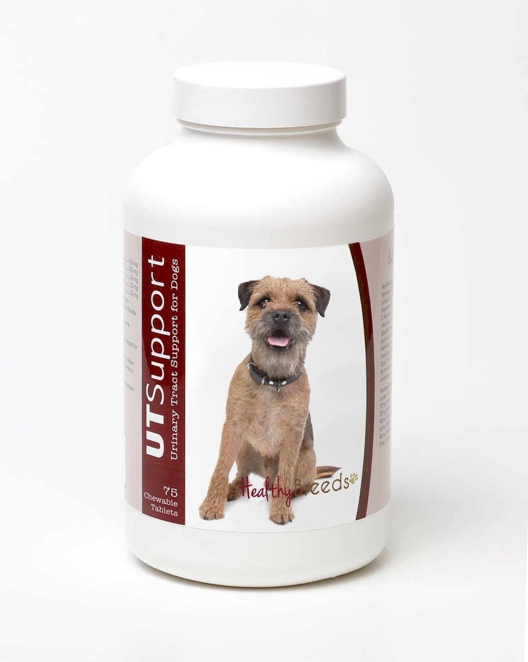 Healthy Breeds Border Terrier Cranberry Chewables 75 Count - görsel 1