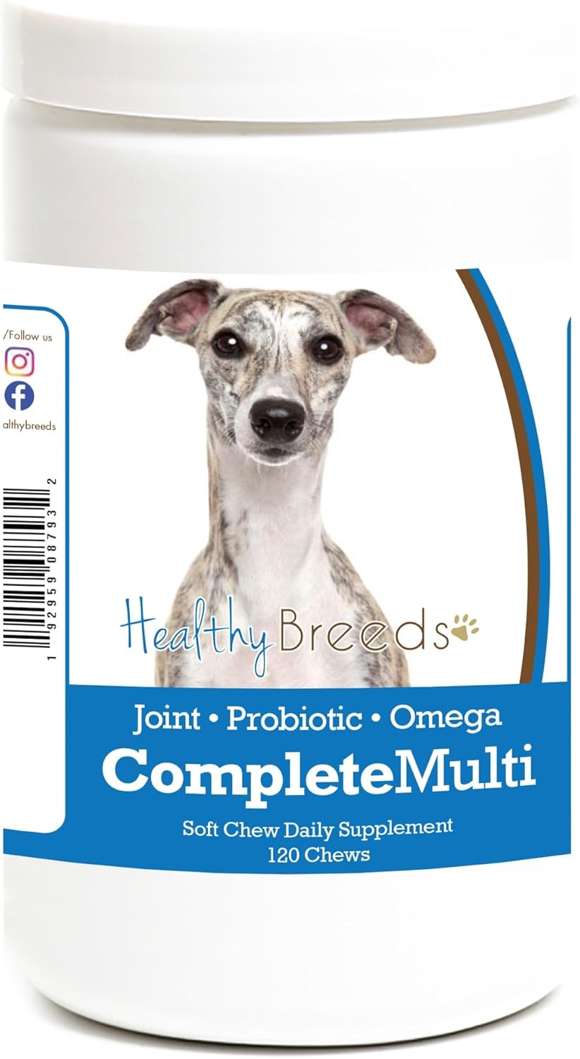 Healthy Breeds Whippet All in One Multivitamin Soft Chew 120 Count - görsel 1