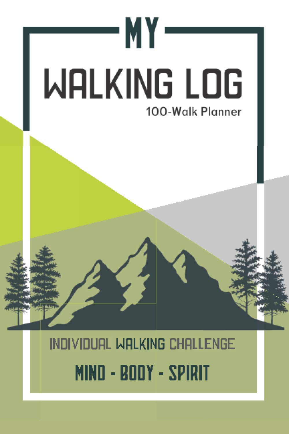 My Walking Log: Walk Planner with Prompts | Challenge Yourself Logbook for Health & Fitness - görsel 1