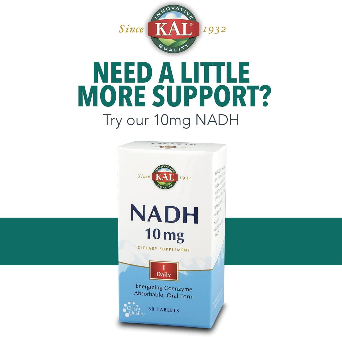KAL NADH 5 mg, 60 Tablets – Image 5