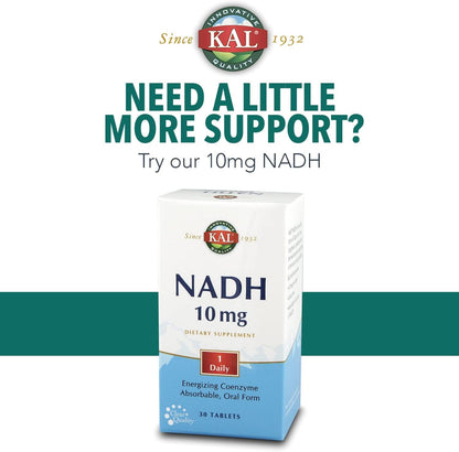 KAL NADH 5 mg, 60 Tablets – Image 5