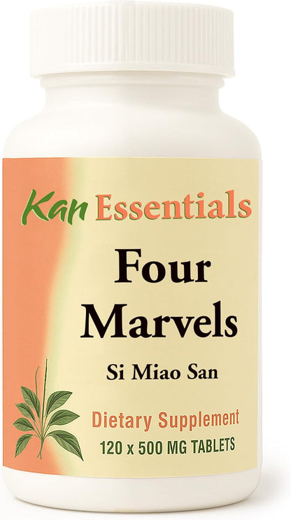 Kan Herb Company Four Marvels – Traditional Chinese Herbal Blend for Dogs and Cats, Liquid Supplement, 30 ml