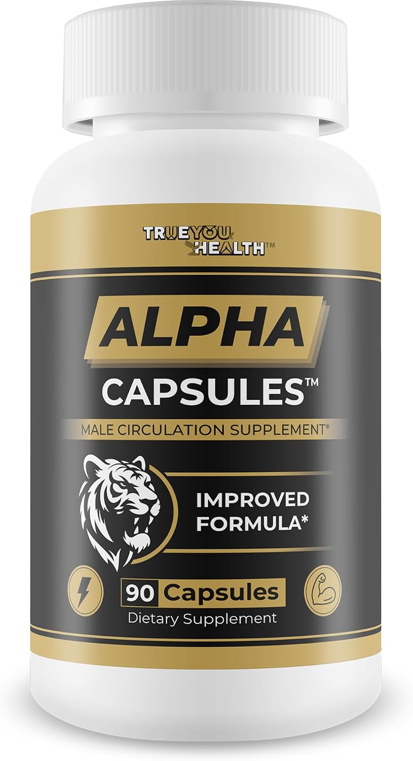 Alpha Capsules - Male Circulation Supplement for Blood Flow Support - görsel 1