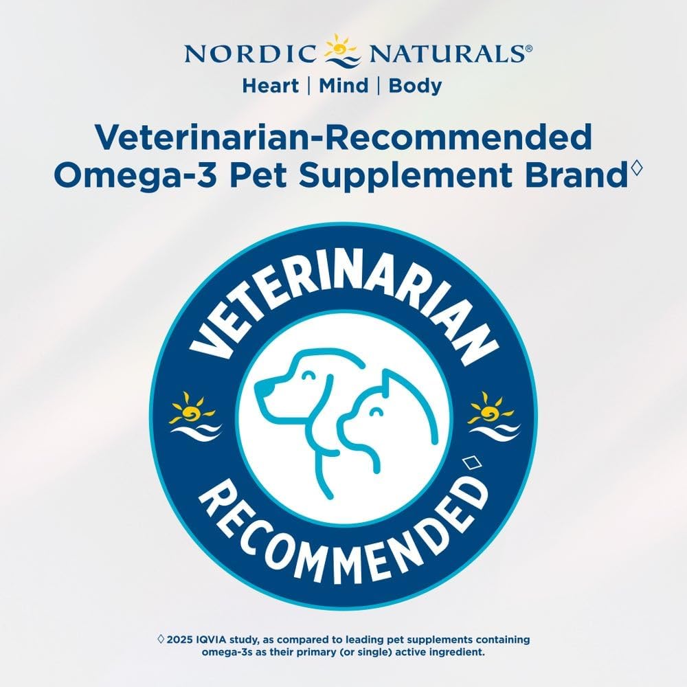 Nordic Naturals Omega-3 Pet, Unflavoured - 2 oz - görsel 8