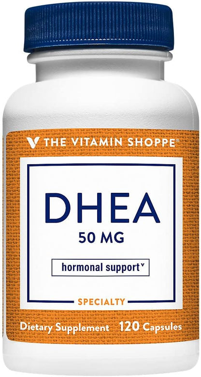 DHEA 50mg, Hormonal and Healthy Ageing (120 Capsules)