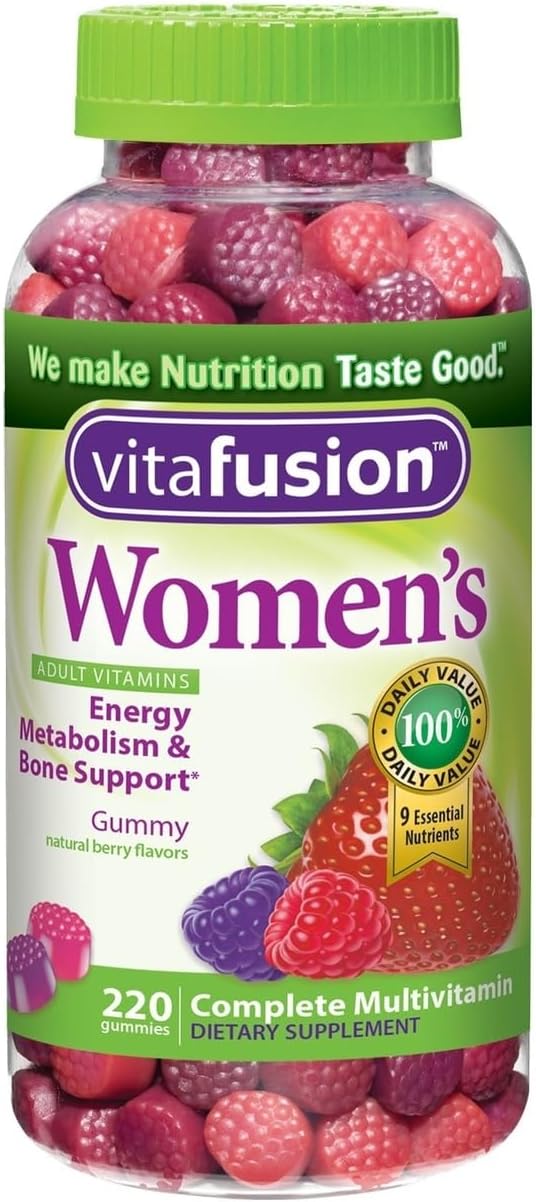 Vita Fusion Women's Multivitamin Gummies Food Supplement - 220 Gummies - görsel 1