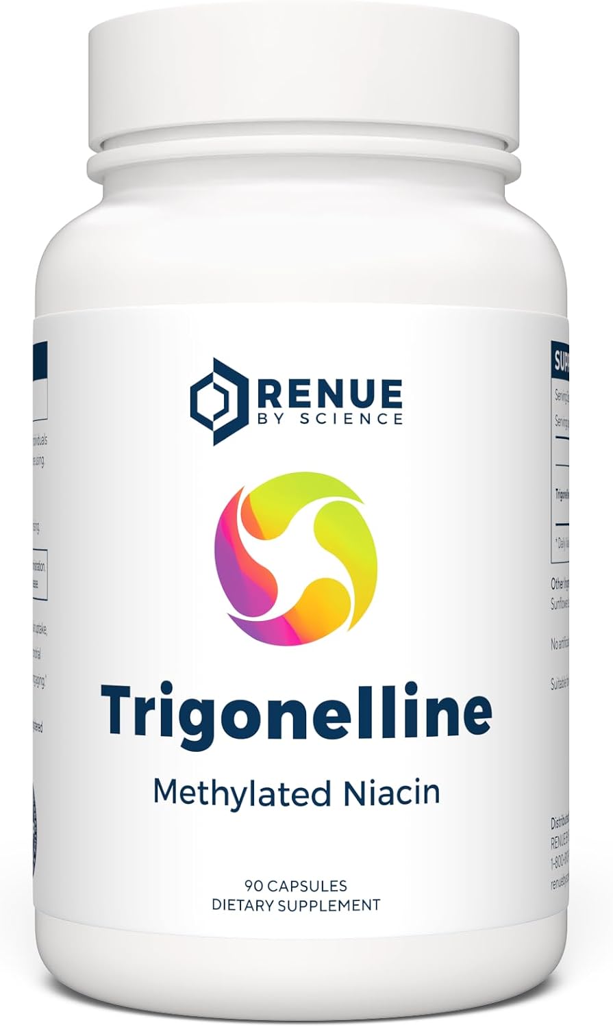 Renue By Science Trigonelline, High Strength – Muscle NAD+ Synthesis: It preferentially supports NAD+ production – Image 1