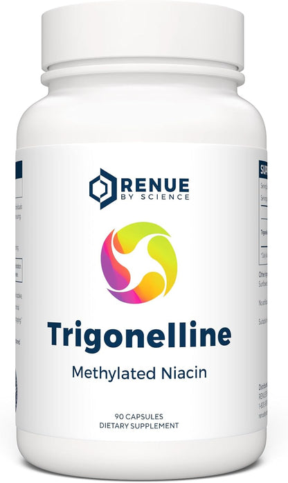 Renue By Science Trigonelline, High Strength – Muscle NAD+ Synthesis: It preferentially supports NAD+ production – Image 1